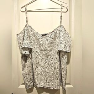 Cold shoulder top
